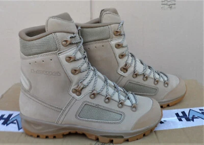 Wanderschuhe Lowa Leder Bundeswehr Einsatzstiefel Größe BW285 Zivil 44 NEU - Bild 1 von 4