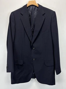 ERMENEGILDO ZEGNA 15 MILMIL 15 NAVY 2 Button DUAL VENT WOOL SPORT COAT - Picture 1 of 13