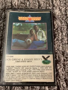 Jack Greene & Jeannie Seely: Greatest Hits (Cassette, 1982, Gusto) - Picture 1 of 3