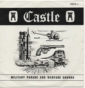 F.C. JUDD military parade and warfare sounds 1963 UK CASTLE SOUND EFFECTS EP - Picture 1 of 4