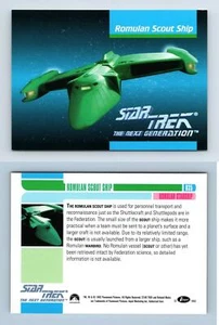 Romulan Scout Ship #035 Star Trek Next Generation 1992 Impel Trading Card - Picture 1 of 1