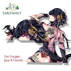 EARLFAMILY 5.1” Yor Forger Fanart Car Sticker Anime Spy X Family Waifu DIY Decal - Bild 1 von 14