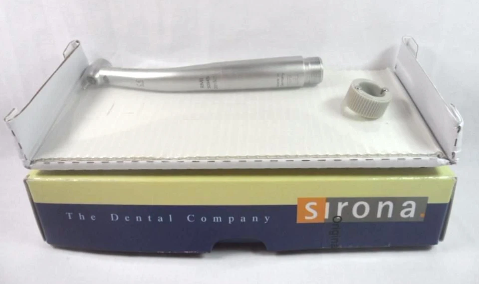 Pieza de mano dental Sirona T3 Racer de alta velocidad NO LED óptica estándar empuje 2 agujeros Foto 1 de 1