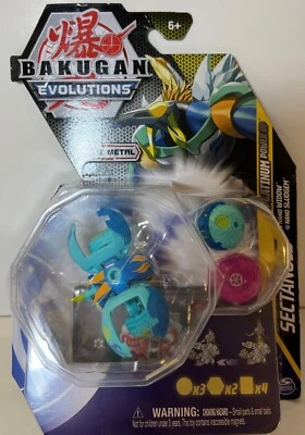 Bakugan Evolutions Platinum Series Sectanoid - True Metal Series NUEVO Foto 1 de 3