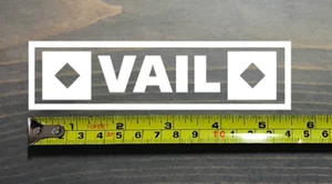 Vail Sticker Decal DIE CUT 5.5" Ski Colorado Resort Breckenridge Snowboard XO - Picture 1 of 1