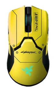 Razer Viper Ultimate Wireless + Wired Gaming Mouse Dock Cyberpunk 2077 Edition - Afbeelding 1 van 1