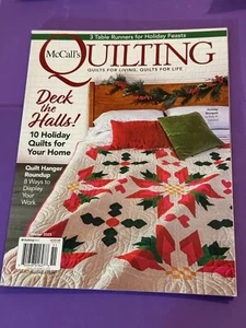 MCCALL'S QUILTING - Winter 2025 ~ Holiday Quilts & Table Runners - Foto 1 di 3