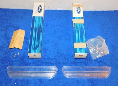 Ford Thunderbird 1964-65 67-77 F100 F250 F350 NOS Lámpara de carga trasera de respaldo lentes Foto 1 de 4