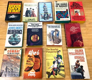 Vintage Paperback Book LOT [ 13 qty ] Some 1st Editions - Foto 1 di 16