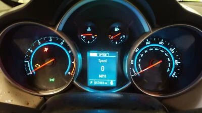 Спидометр CHEVROLET CRUZE MPH (рынок США), бензиновый, с черным кластером (опция B7 - Изображение 1 из 4