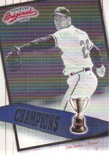 2002 Donruss Originals Baseball Champions #C-7 John Smoltz 545/800 Braves