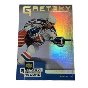 1999-00 McDonald's Wayne Gretzky For The Performance Record #7 New York Rangers