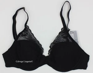 Neu mit Etikett Natori 741258 "Avail" Kontur, Ausschnitt, wandelbar, gepolsterter BH, schwarz, 34D - Bild 1 von 8