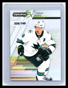 2020-21 Upper Deck Synergy #FX-23 Tomas Hertl Synergy FX #/749 - Picture 1 of 2
