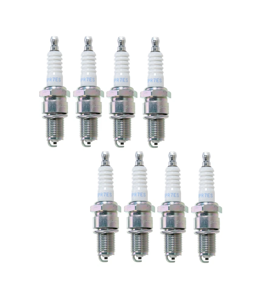 NGK Set of 8 Standard Spark Plugs Gap 0.025 For Ferrari 308 GTB 308 GTS GTO V8 - Image 1 of 1