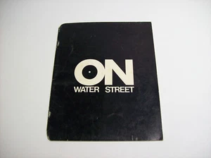 ON WATER STREET, Wisconsin Beat Poets Poetry, Rare Rarität Book, x - Bild 1 von 9