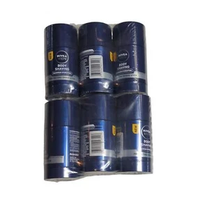LOT OF 6, Nivea Men Body Shaving Maximum Hydration Shave Stick, 2.5 oz each NEW - Picture 1 of 2