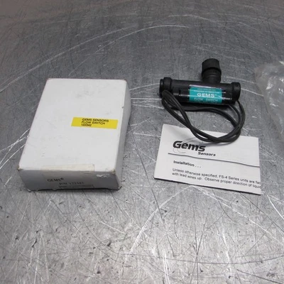 NEW! GEMS 122342 , FLOW SWITCH FS-4, 0.5 gpm, 1/4", NIB! MAKE OFFER! - Image 1 of 4