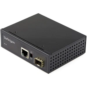 StarTech.com Industrial Fiber to Ethernet Media Converter - 1Gbps SFP to RJ45/ C - Afbeelding 1 van 7