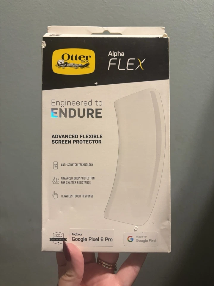OtterBox Alpha Flex Endure Series Screen Protector for Google Pixel 6 Pro - Image 1 of 1