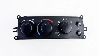 2002–2005 Dodge Ram 1500 2500 AC Heater Climate Control Black P55056321AB OEM - Image 1 of 4