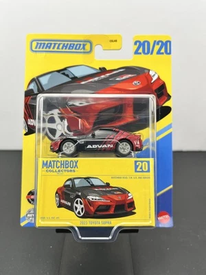 Matchbox 2025 Collectors 2023 Toyota Supra Advan negro #20 Foto 1 de 4