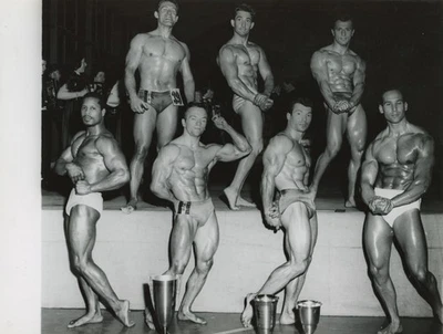 Male Bodybuilder Photo Competition 1960 Gay Interest Apollo of France at Europe - Image 1 of 2