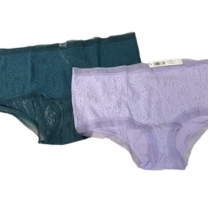 Soma Höschen groß Stretch Spitze Junge kurz Unterwäsche Paket 2 Höschen - Bild 1 von 3