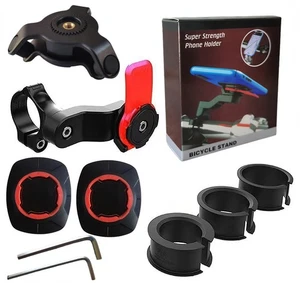 Quad Lock Out Front Bike Twist Mountain Cradle Geräteset Fahrrad Telefon Rack - Bild 1 von 11