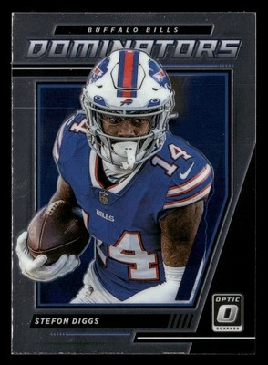 2021 Donruss Optic #DM-SD Stefon Diggs Dominators Ice - Image 1 of 2