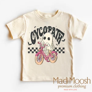 Cycopath Girls Ghost Shirt - Halloween Shirt - Picture 1 of 6