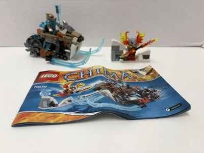 LEGO LEGENDS OF CHIMA: Strainor's Saber Cycle (70220) 100% Complete w/  Manuals  - Image 1 of 4