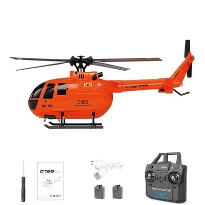 1:48 RC Hubschrauber BO105 3Speed Motor Stall Schutz Gyroskop Flugzeug Spielzeug - Bild 1 von 4