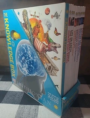 DK Smithsonian The Knowledge Box Set of 10 Books & Flash Drive Pre Owned - Image 1 of 4