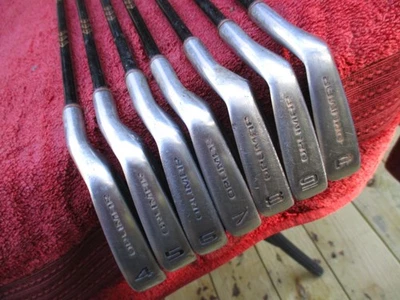 ORLIMAR TRIMETAL IRONS (4-P) GRAPHITE REGULAR AND BONUS JACK NICKLAUS GOLF SHIRT - Image 1 of 4