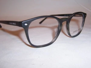 NEW Giorgio Armani EYEGLASSES AR 7074 5403 STRIPED GREY 50mm RX AUTHENTIC - Picture 1 of 7