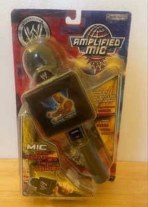 WWE Amplified Microphone Hulk Hogan Rob Van Dam Smackdown WWF WCW NEW - Picture 1 of 4