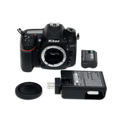 Cuerpo de cámara digital SLR Nikon D7200 24,2 MP negro 1554 no EE. UU. Foto 1 de 4