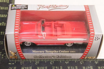 1:43 1957 Mercury Turnpike Cruiser rojo fundido a presión 94243 YatMing Road Signature NUEVO Foto 1 de 3