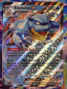 Blastoise ex 030/142 Sv07: Stellar Crown Holo - Picture 1 of 1
