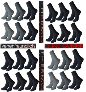 Diabéticos THERMO Calcetines Hombre Mujer Calcetines Salud Algodón Sin Goma - Imagen 1 de 3