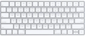 Apple Wireless Magic Keyboard 2, Silver (MLA22LL/A) - Picture 1 of 4