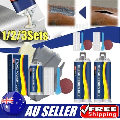 Strong Foundry Glue, Strong Foundry Glue for Metal, Metal Repair Glue AU HOT - image 1 of 4