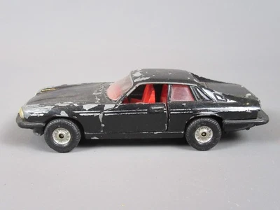 D767 Vintage Corgi C318/1 UK Jaguar XJS Noir 1:36 England - Photo 1/4