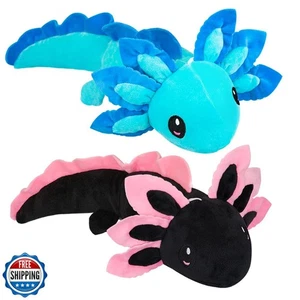 Juguete de peluche ZEKLZD Axolotl, peluche Axolotl de 14", peluche Axolotl de salamandra  - Imagen 1 de 5