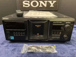 _-REACONDICIONADO GARANTIZADO-_ Cambiador/reproductor compacto Sony CDP-CX455 400 CD/DVD - Imagen 1 de 10
