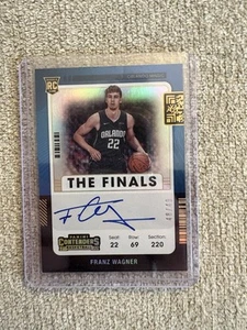 2021 Panini Contenders Franz Wagner The Finals Rookie ticket RC Auto /49 - Picture 1 of 1