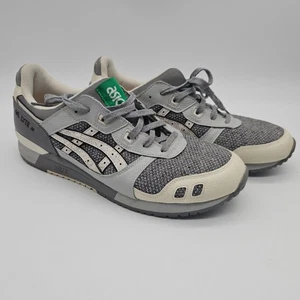 Asics Gel Lyte III Turnschuhe Grau Recycelte Materialien Herren US 13 - Bild 1 von 8