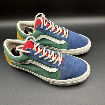 Vans Old Skool Zapatillas, Azul Verde Amarillo Multicolor, Hombre 6, Mujer 7.5 Foto 1 de 4