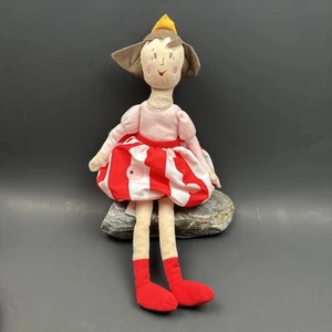 Peluche Ikea Nojsig Rosso Bianco Regina Principessa Circo Corona 14" - Foto 1 di 14